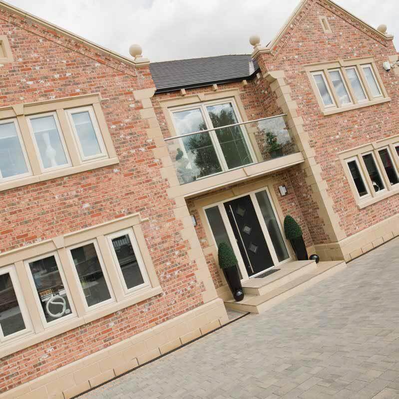 cream flush sash