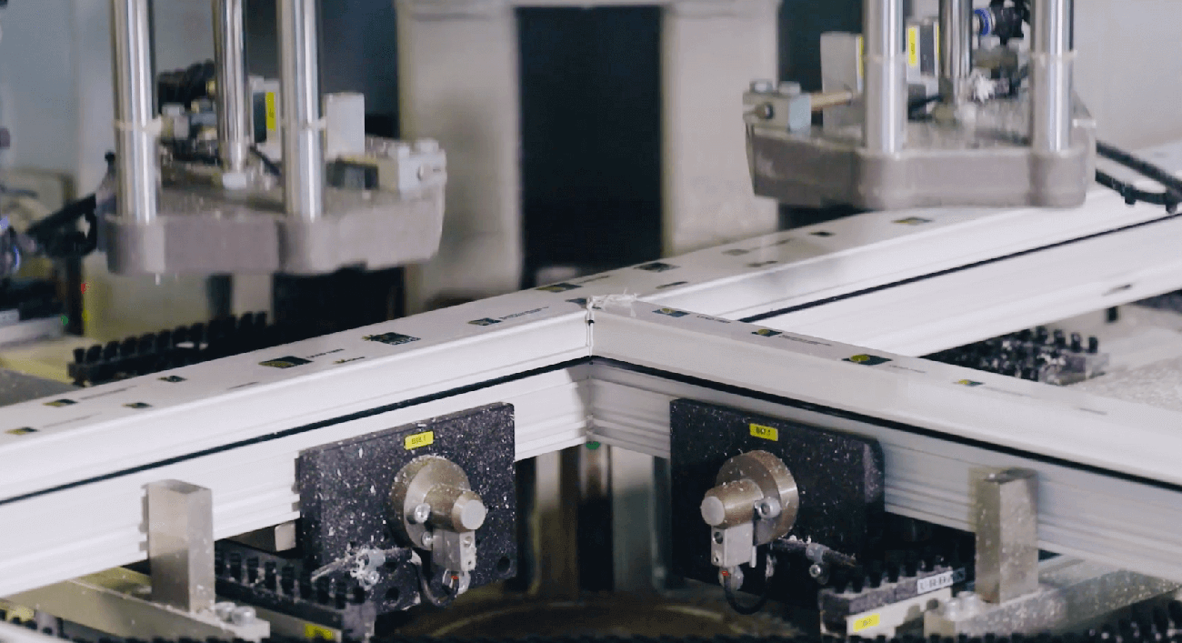 manufacturing a white frame